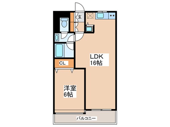 ブランシェ善行の物件間取画像